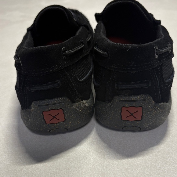 Twisted X Black and Gray Patterned Loafers - Picture 4 of 8